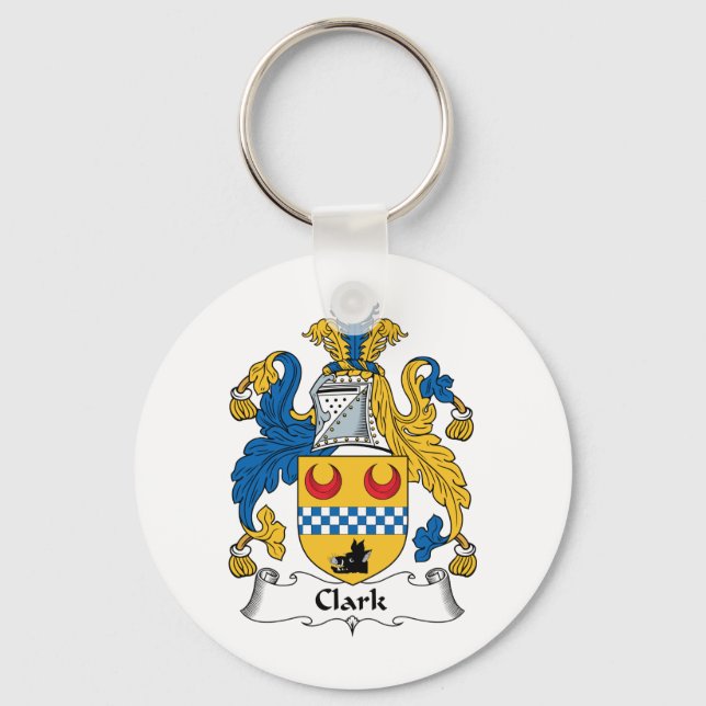 Llavero Clark Family Crest (Anverso)