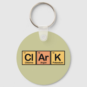 Llavero Clark hecho de Elements