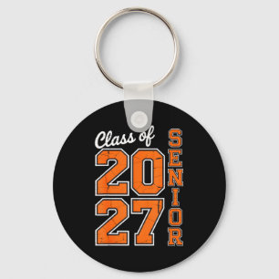 Llavero Clase 2027 Senior 27 Graduación de Secundaria