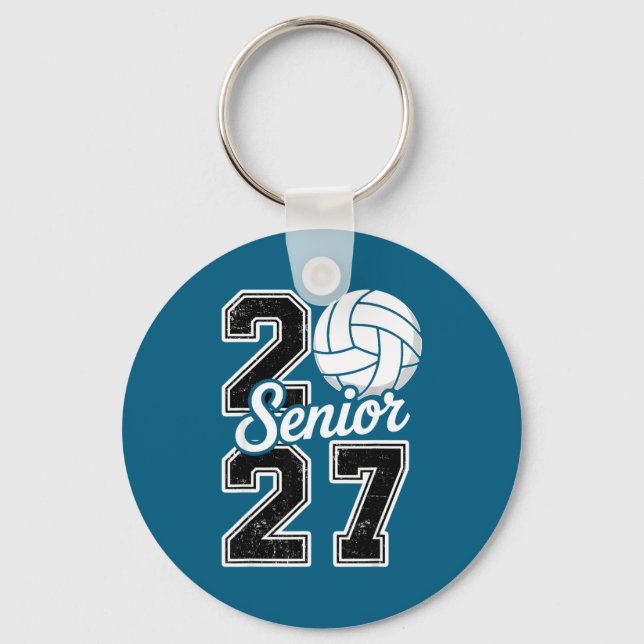 Llavero Clase 2027 Voleibol Senior 2027 (Anverso)