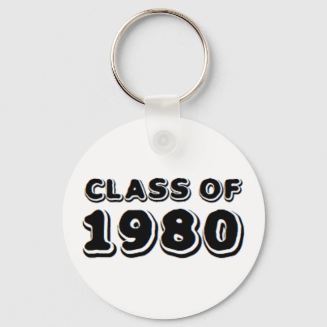 Llavero clase de 1980 (Anverso)