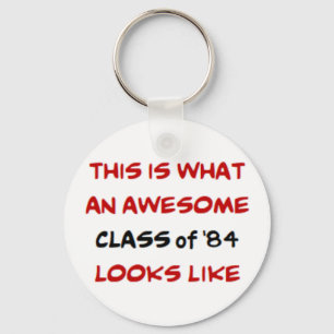 Llavero clase de 1984, impresionante
