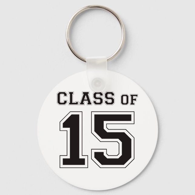Llavero Clase de 2015 - Negro (Anverso)