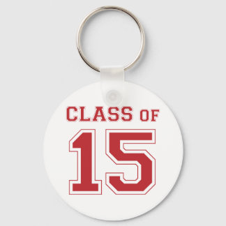 Llavero Clase de 2015 - Rojo