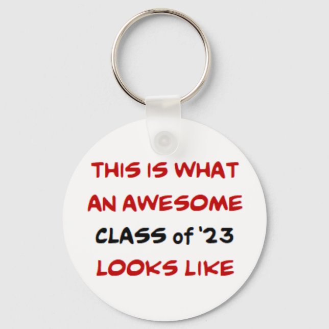 Llavero clase de 2023, impresionante (Anverso)