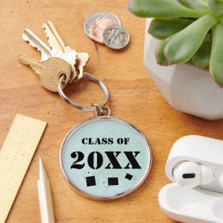 Llavero Clase de 2025 Invitación y obsequios para graduaci