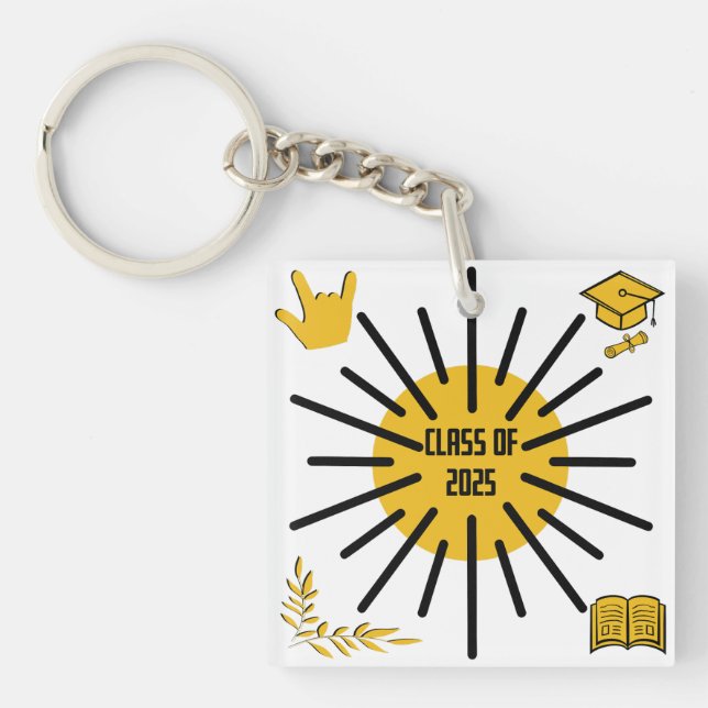 Llavero Clase de 2025 - Sunshine (Frente)