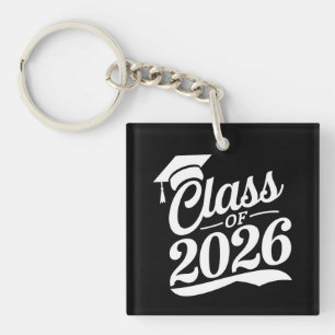 Llavero Clase de 2026 Orgulloso Graduado Graduación