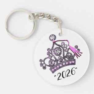 Llavero “Clase de 2026” Tiara de Princesa
