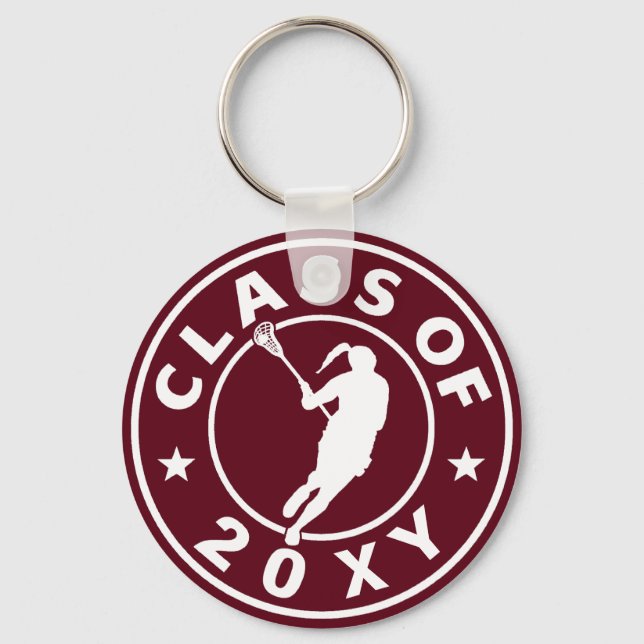 Llavero ¿Clase de 20? Chica Lacrosse (Anverso)