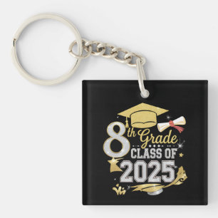 Llavero Clase de 8º Grado Graduada Promoción 2025