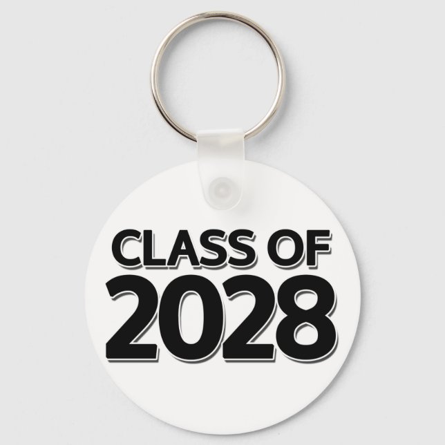 Llavero Clase de cadena de claves de 2028 (Anverso)