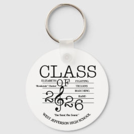 Llavero Clase de Graduación de Banda de Marcha 2026