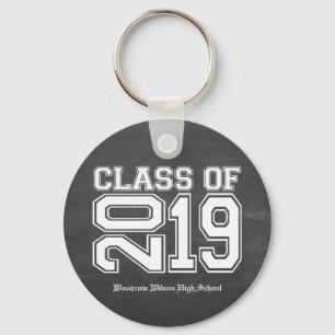 Llavero Clase de Graduación de Graduación de Varsidad en