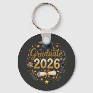 Llavero Clase de graduación personalizada 2026 Familia per