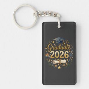 Llavero Clase de graduación personalizada de 2026 Familia 