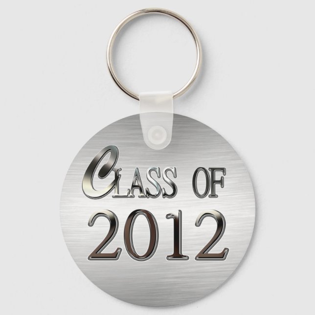 Llavero Clase De La Cadena Clave De Graduación 2012 (Anverso)
