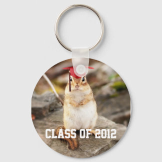 Llavero Clase de la cadena de claves Chipmunk graduada 201