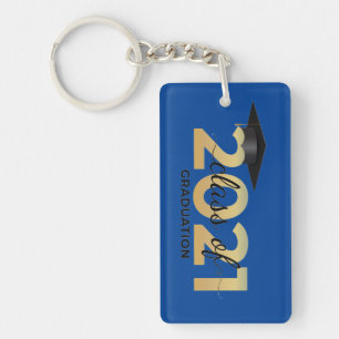 Llavero Clase de la cadena de claves de graduación de 2021