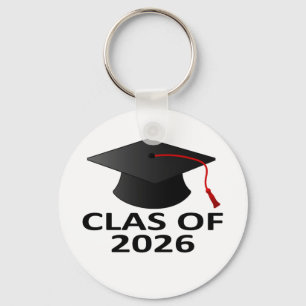 Llavero Clase de la graduación de 2026 T-Shirt.png