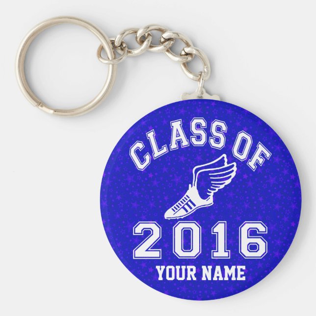 Llavero Clase de pista y campo de 2016 (Frente)