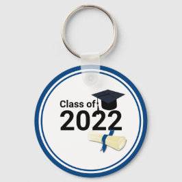 Llavero Clase elegante de año de graduación de 2022