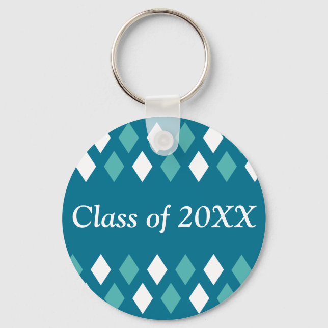 Llavero Clase Personalizada Argyle De Keychain (Anverso)