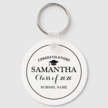 Clase personalizado de 2020 Graduación en blanco y