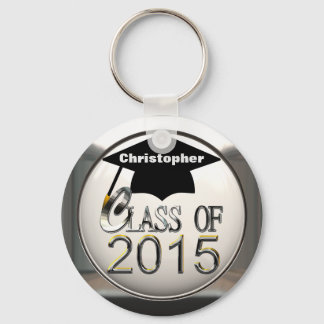 Llavero Clase Plata De La Cadena De Claves De 2015