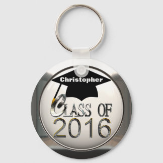Llavero Clase Plata De La Cadena De Claves De 2016