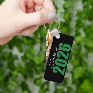 Llavero Clase Purpurina verde de 2026