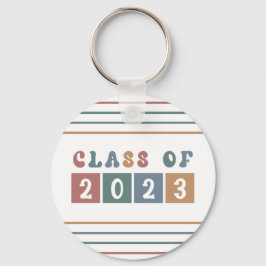 Llavero Clase Retro de 2023 Graduación