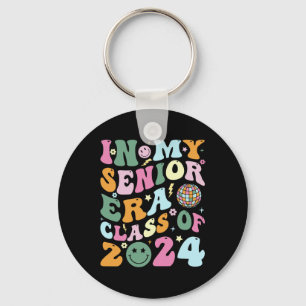 Llavero Clase Retro Senior 2024 De Graduado 2024 En My Sen