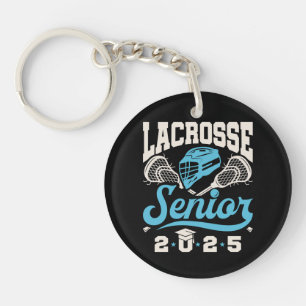 Llavero Clase Senior Lacrosse de 2025 Graduación