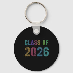Llavero Clase vintage de 2026 Finalmente Graduación de últ