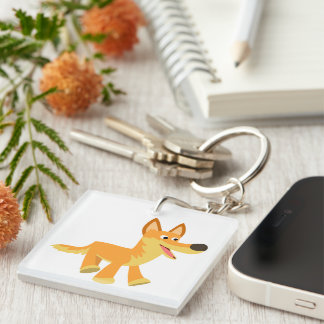 Llavero Clásica acrílica de Dingo Personalizado Cute