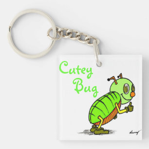Llavero Clásica acrílica de fallos cutey - Verde