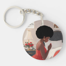 Llavero Clásica acrílica de la madre del rezo