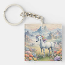 Clásica acrílica de Unicornio