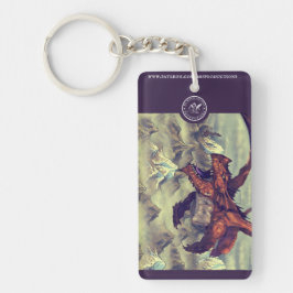 Llavero Clásica acrílica de Wyrm y Wold art