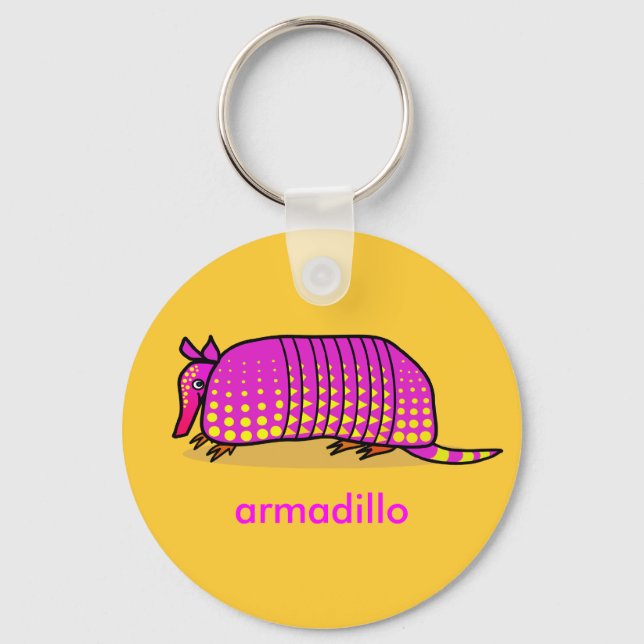 Llavero Clásica Cute Armadillo (Anverso)