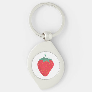 Llavero Clásica Cute Big Strawberry