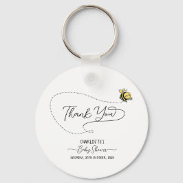 Llavero Clásica Cute Little Bee Baby Shower