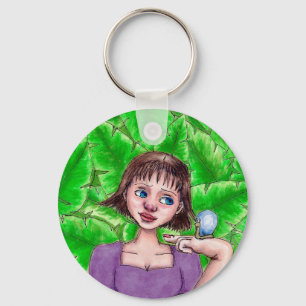 Llavero Clásica de arte de pequeño amigo de caracoles