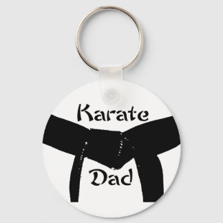 Llavero Clásica de artes marciales Black Belt Karate Dad K