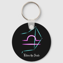 Llavero Clásica de la Constelación de Zodiac Libra