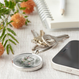 Llavero Clásica de la letra B del monograma moderno - Tuli