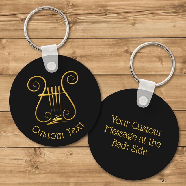 Llavero Clásica de la línea dorada (Subido por el creador)