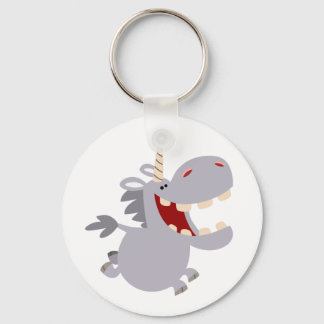 Llavero Clásica de Unicorn, Personalizado de la Toothy Cut