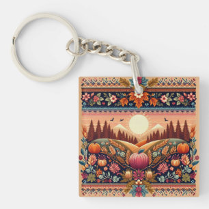 Llavero Clásica Fair Isle Fall/Otoño